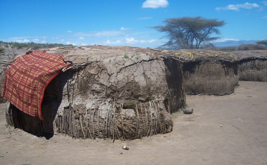 An image showing cultural experience of Maasai houses